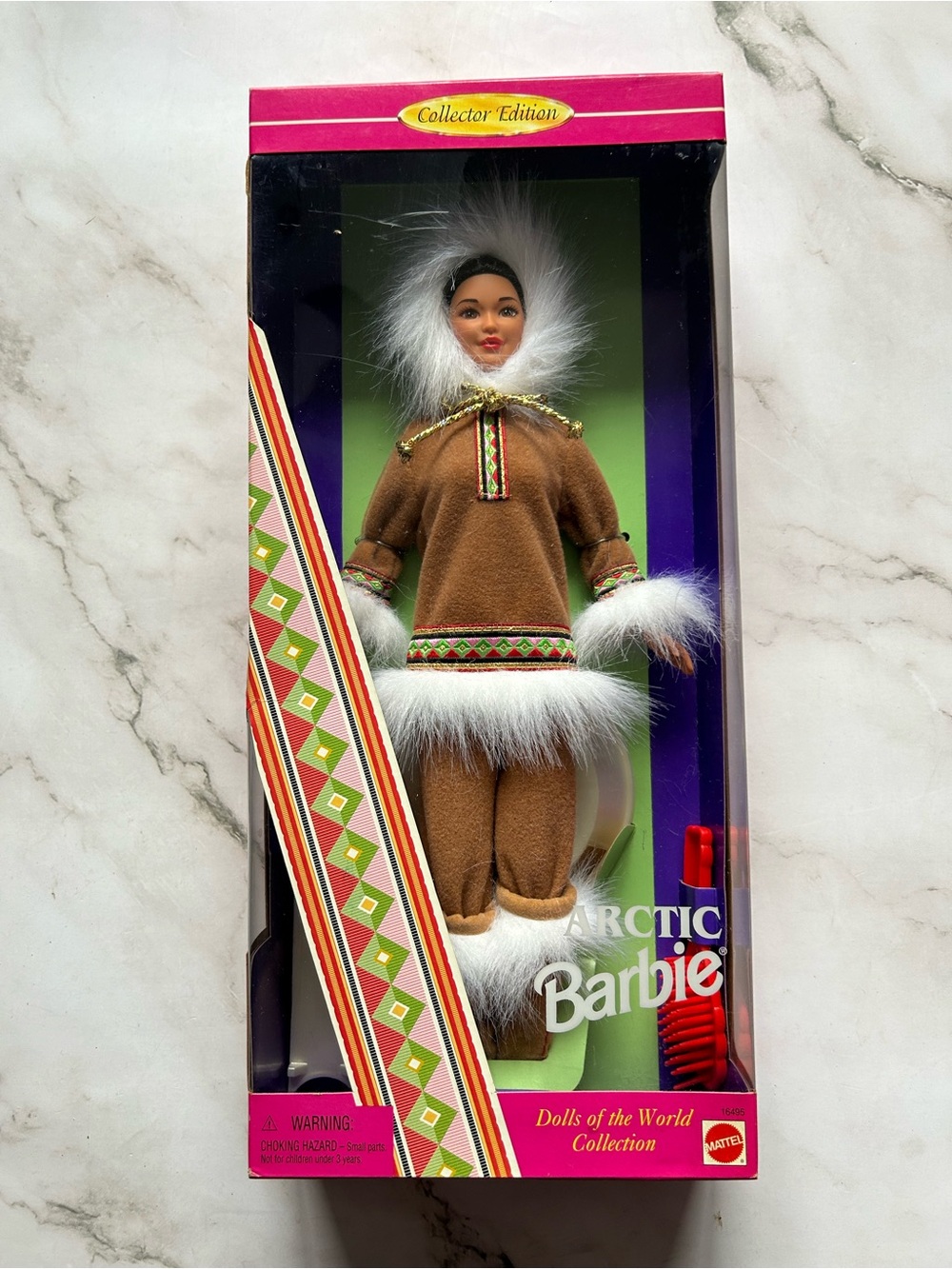 Collector Edition Dolls Of The World Arctic Barbie Doll
